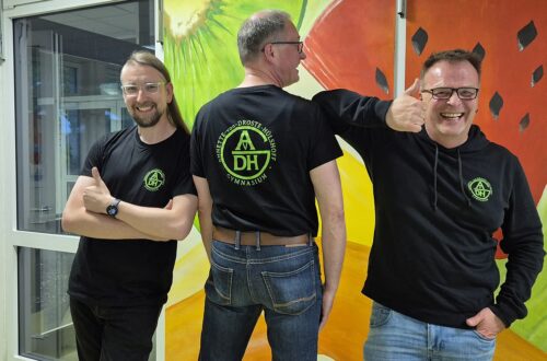 Alle lieben die neuen Shirts