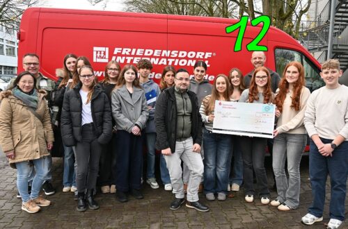 Jedes Jahr eine große Spendenaktion zu Weihnachten