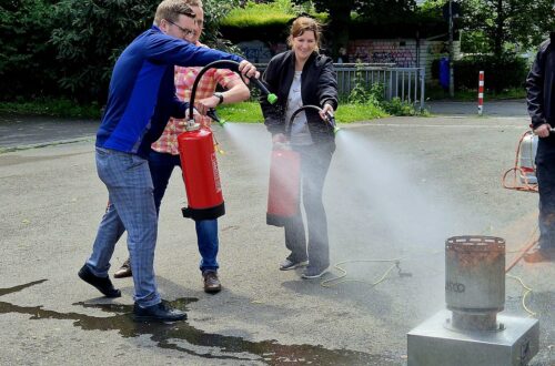Feuriger Einsatz